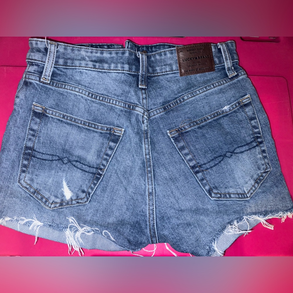 Lucky Brand Blue Denim Cutoff Shorts🍀